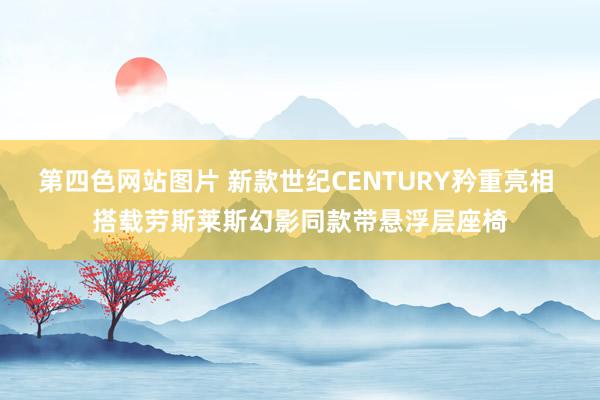 第四色网站图片 新款世纪CENTURY矜重亮相 搭载劳斯莱斯幻影同款带悬浮层座椅