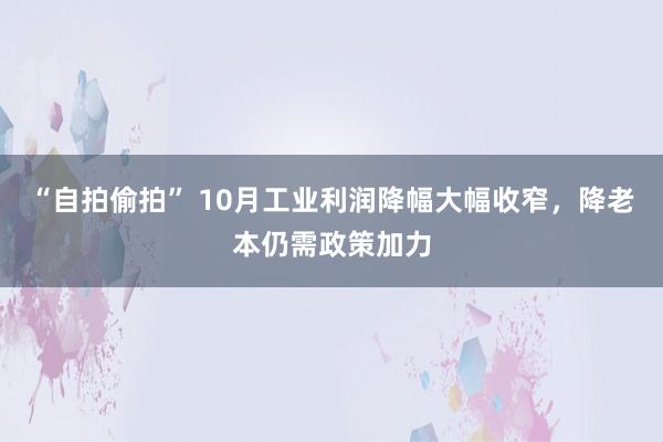 “自拍偷拍” 10月工业利润降幅大幅收窄，降老本仍需政策加力