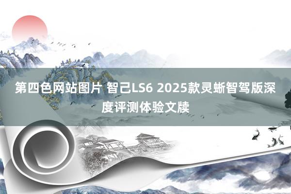 第四色网站图片 智己LS6 2025款灵蜥智驾版深度评测体验文牍