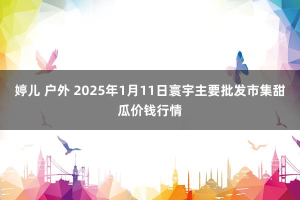 婷儿 户外 2025年1月11日寰宇主要批发市集甜瓜价钱行情